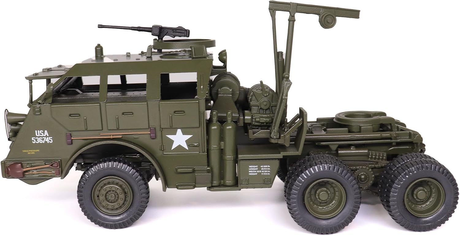 Motor city classics 1:43 Scale Pacific M26 Tractor - US Army Version | Militaria Diecast Model 23206-44