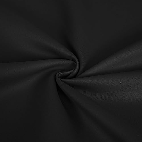 Miniatura 5 de Juego de 2 paneles de cortinas opacas de 84 pulgadas de largo, cortinas opacas para dormitorio de 84 pulgadas de largo, bolsillo para cortinero,