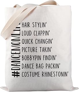 Dance Competition Merchandise Dance Mom Life Tote Bag Dance Moms Club Gift Mother's Day Gift