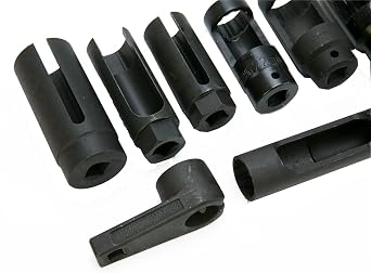 8MILELAKE 10pcs Oxygen Sensor Socket Set Oil Pressure Sending Unit Socket