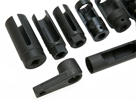 8MILELAKE 10pcs Oxygen Sensor Socket Set Oil Pressure Sending Unit Socket