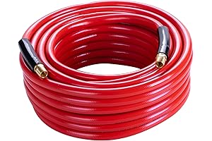 Craftsman 3/8-inch x 50-Foot Red PVC Air Hose: A Contractor's Choice for...