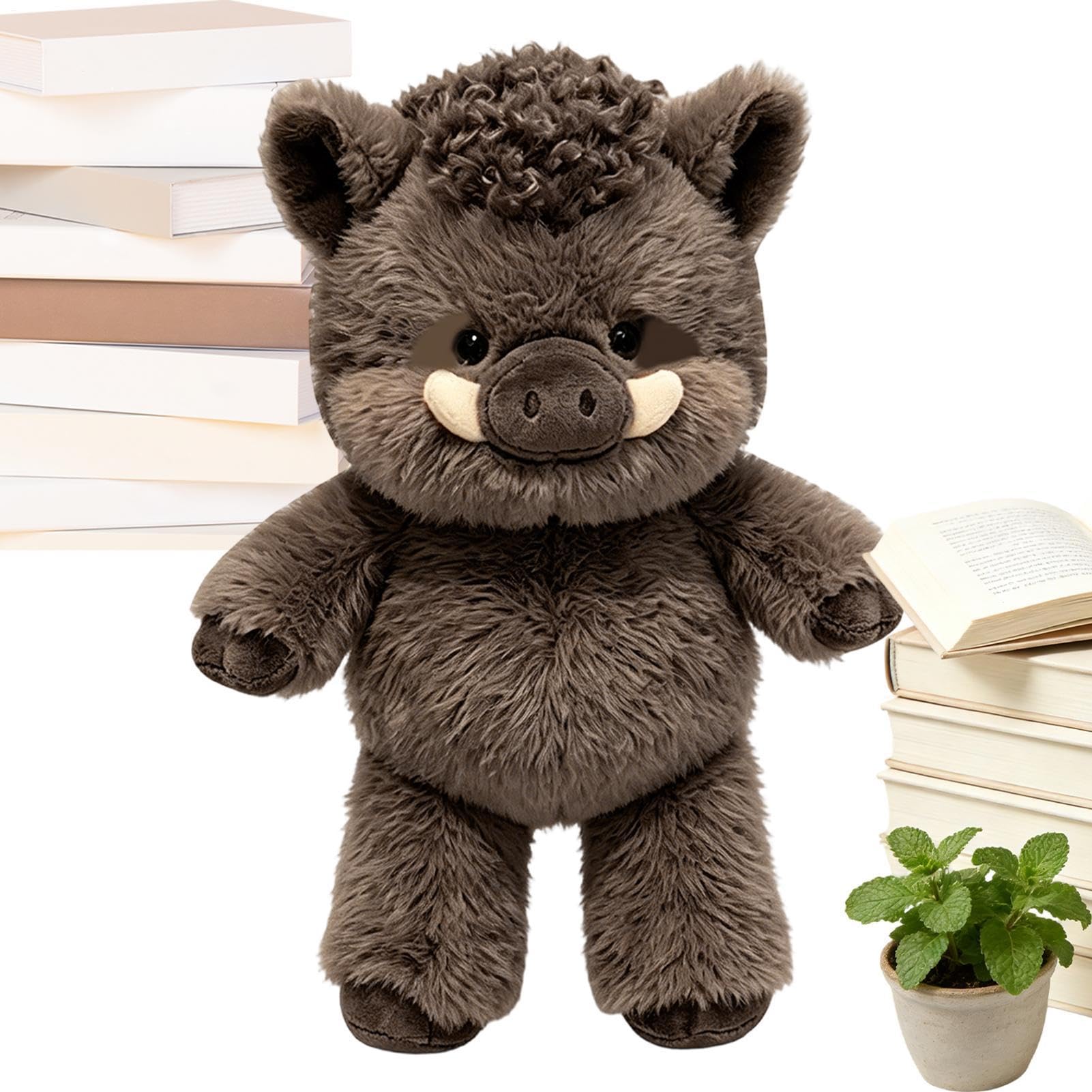 Cute Animal Running Plush,45/60cm Highland Cow Panda Pig Stuffed Animals Toy,Cuddly Doll Shaking Moving Legs Plush Toy,for Birthday for Kids & Adults Girls Boys Bedroom