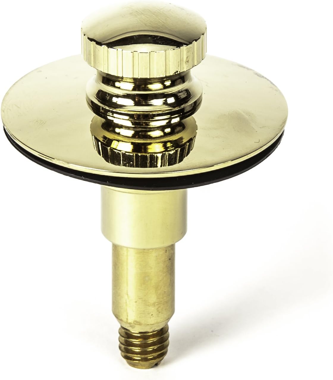 PF WaterWorks PF0955-ORB TubSTRAIN Universal Lift n Lock (Push Pull) Bath Tub/Bathtub Drain Stopper includes 3/8" and 5/16" Fittings, No Hair Catcher, Oil Rubbed Bronze - - 