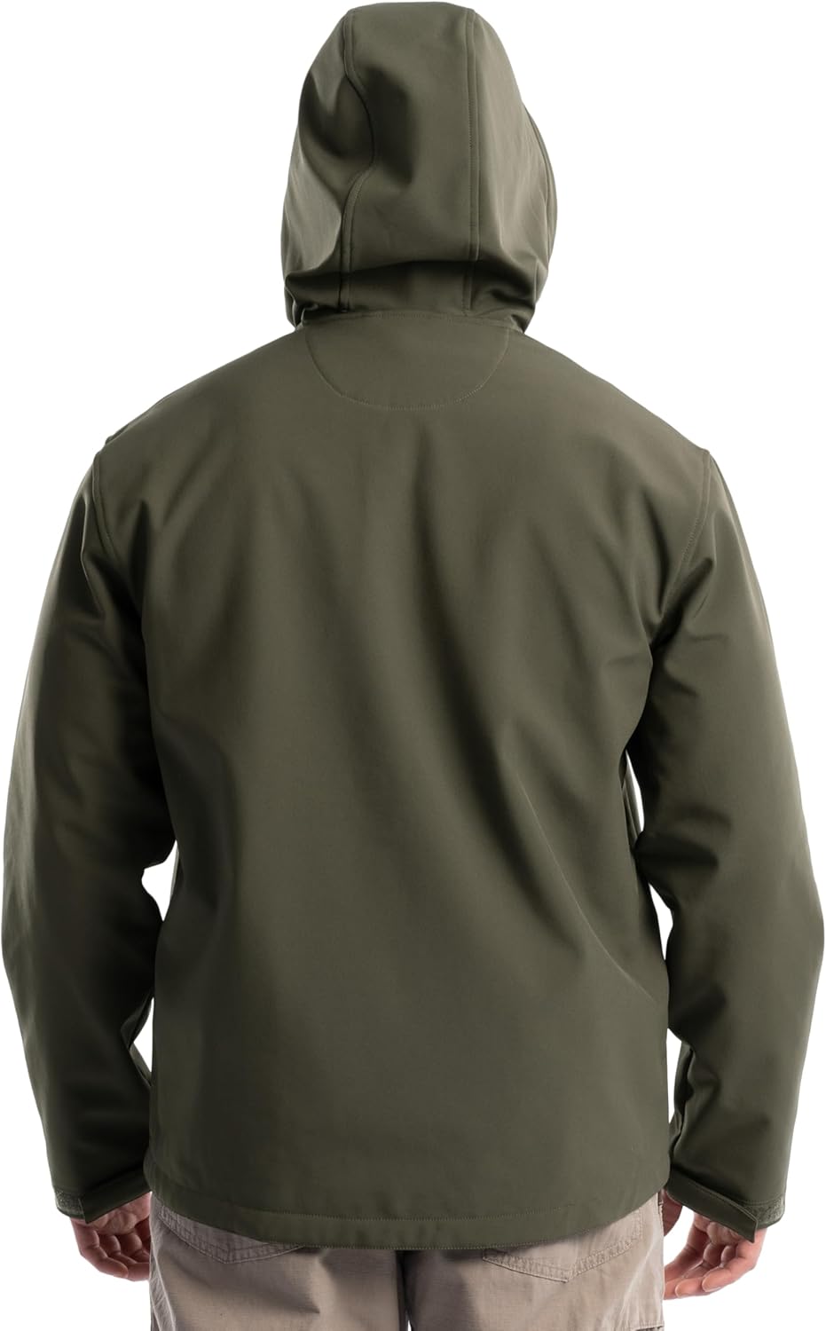 ATG mens Soft Shell Hooded Jacket - Image 2