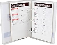 Vista 7 de UniKeep Diario de registros médicos (rojo/blanco)