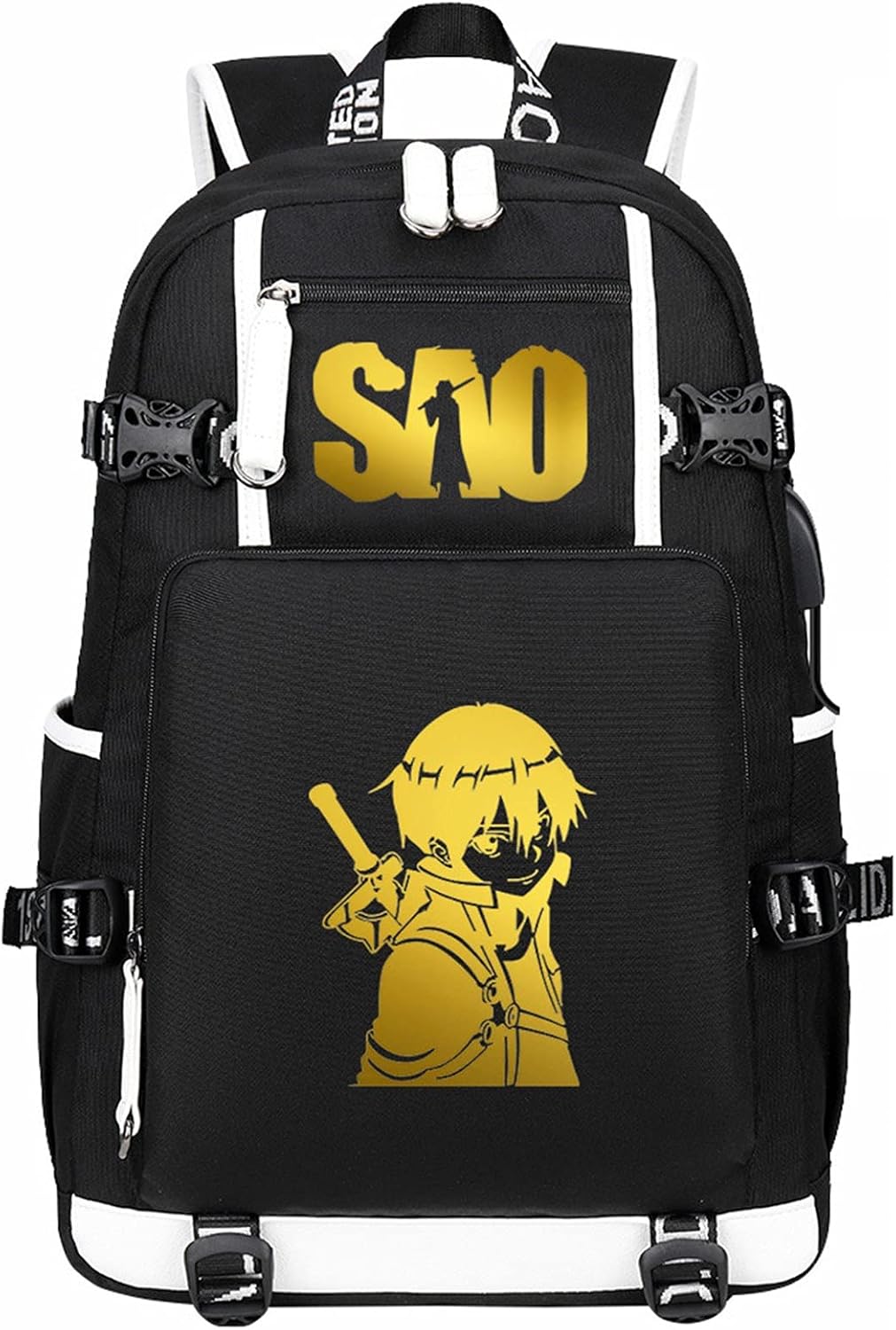 ISaikoy Anime Sword Art Online Cosplay Backpack Bookbag Daypack School Bag Shoulder Bag Style7