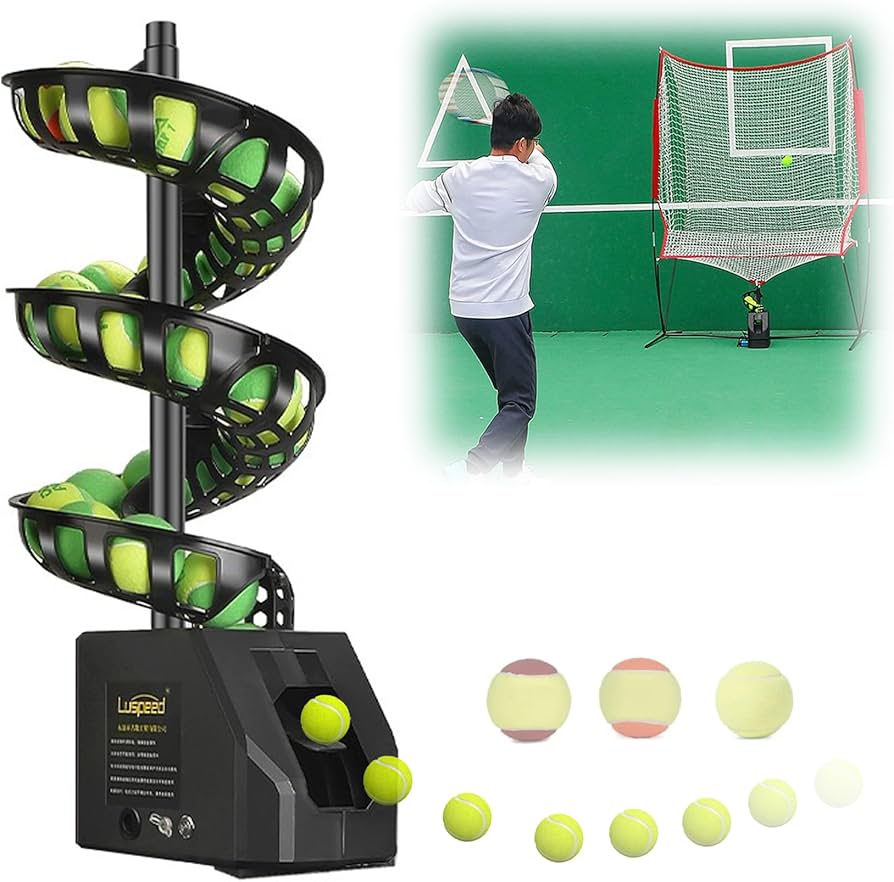 Amazon.co.jp: テニス自動球出し機 ソフトテニス 練習器具 テニス