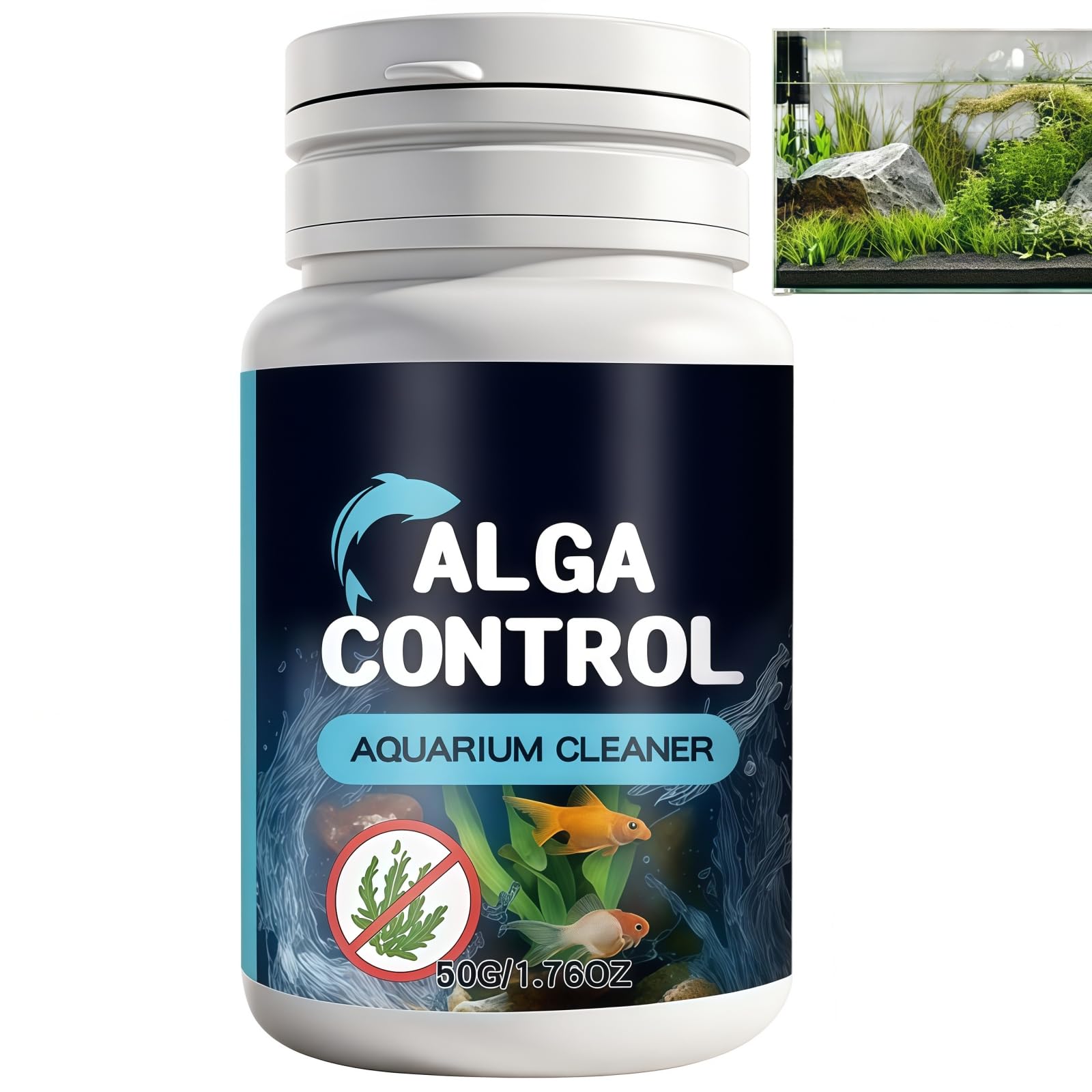 Pond Sludge Remover&Clear Water Care,Fast-Acting Aquarium Water Cleaner