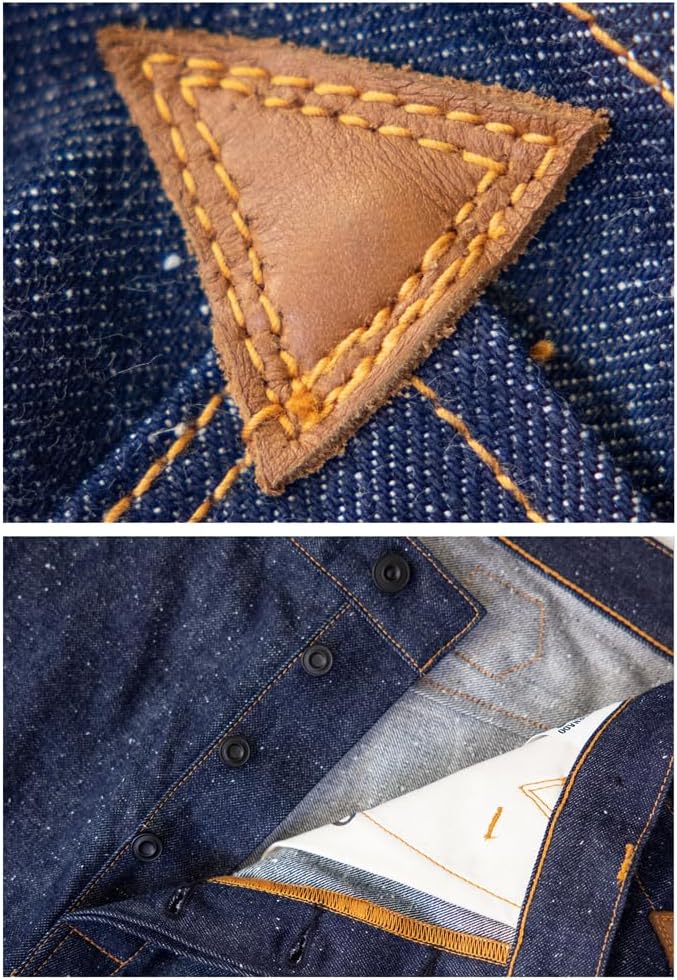 Red Tornado 3-Pocket 14oz Neppy Denim Selvedge Jeans