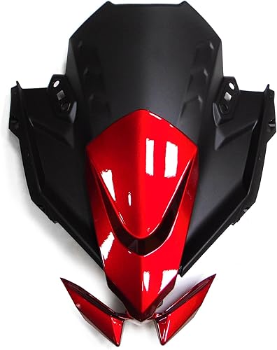 Miniatura 4 de Kit de carenado de inyección rojo y negro para motocicleta Kawasaki Ninja 650 ER-6F 21 22 23 ER6F 2021 2022 2023 Juego de carrocería moldeada de