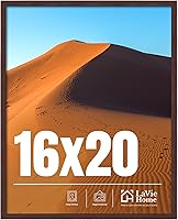 Vista 129 de LaVie Home Marco de fotos de 2 x 3, marco de fotos negro de 2 x 3 con plexiglás HD, marco de visualización de 2 x 3, 1 paquete, colección clásica