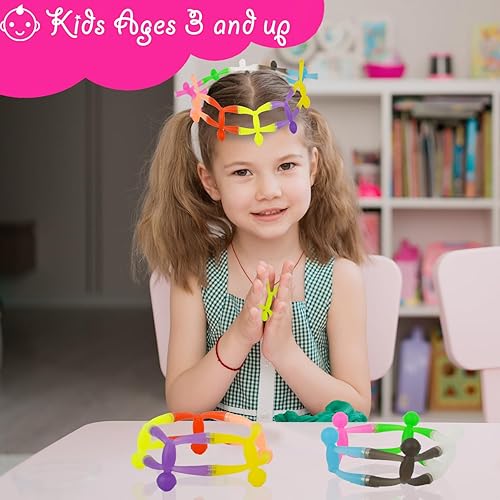 Vista 11 de MAGMEN Juguetes magnéticos para ansiedad con agarre mejorado, paquete de 10 imanes fuertes, juguetes sensoriales de entretenimiento para viajes