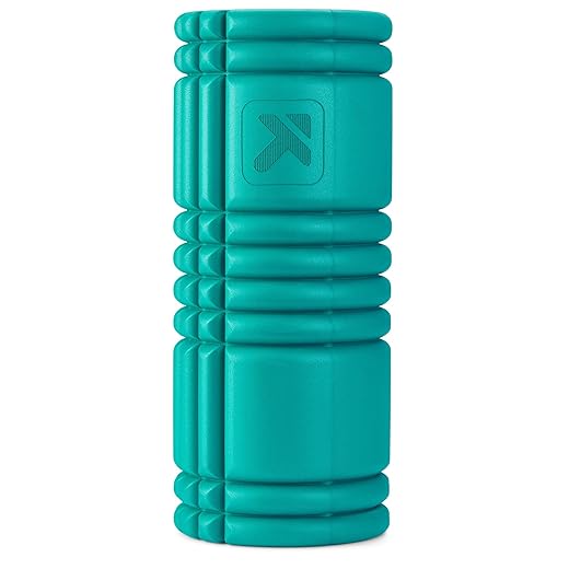 TriggerPoint Grid Patented Multi-Density Foam Massage Roller (Back, Body, Legs) for Exercise, Deep Tissue and Muscle Recovery - Relieves Muscle Pain & Tightness, Improves Mobility & Circulation (13")