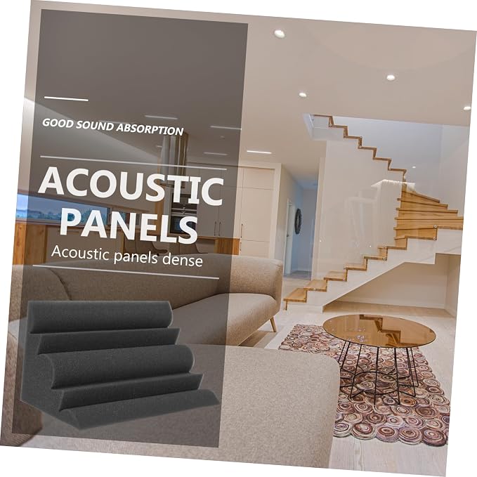 Toddmomy 4pcs Sound Deadening Blankets Acoustic Insulation Panels for Recording Studios Home Theaters Offices miniatura 2