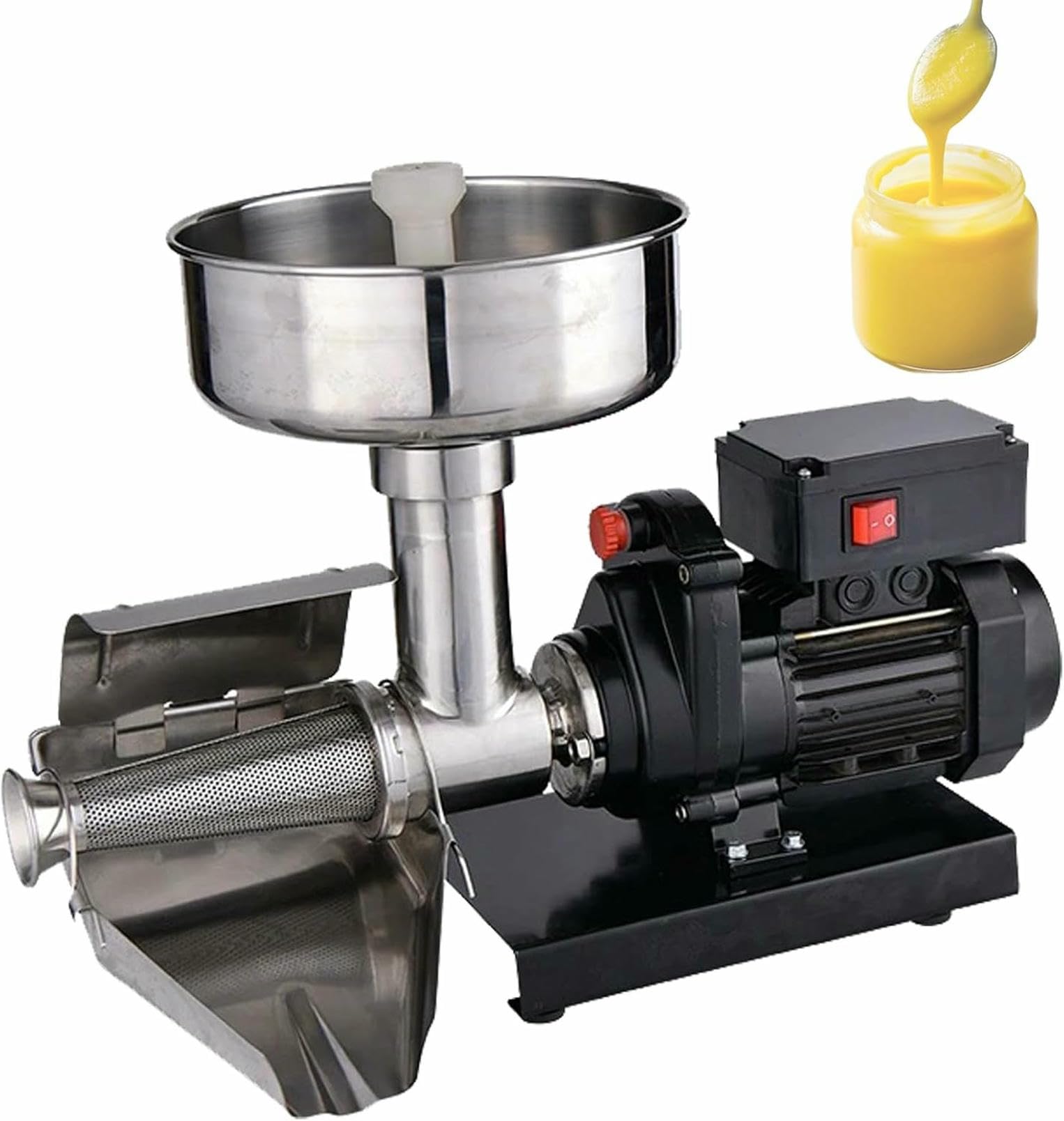 Tomatensauce Maker - Edelstahl Obst Gemüse Sieb für hausgemachte Saucen und Pürees