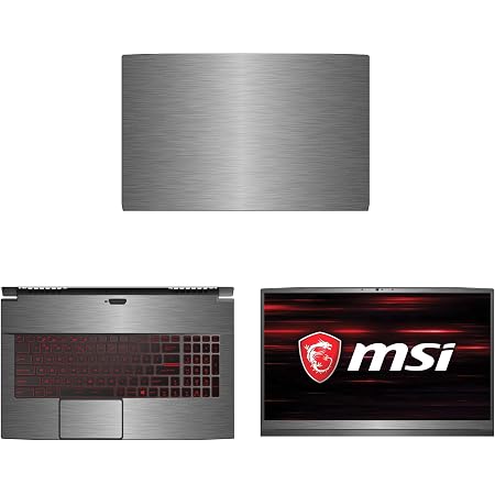 Amazon.com: Decalrus - Adhesivo protector para MSI GF75 Delgado 9SC (17.3  \