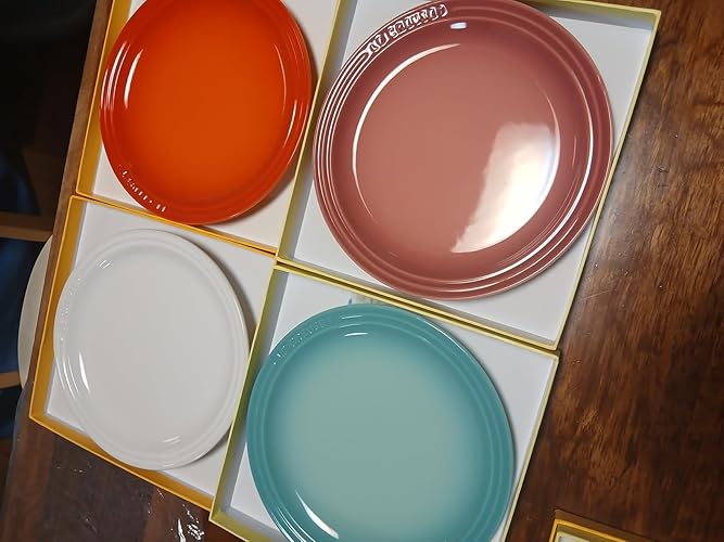 Amazon.co.jp: ル・クルーゼ(Le Creuset) 皿 ラウンド・プレート 19 cm