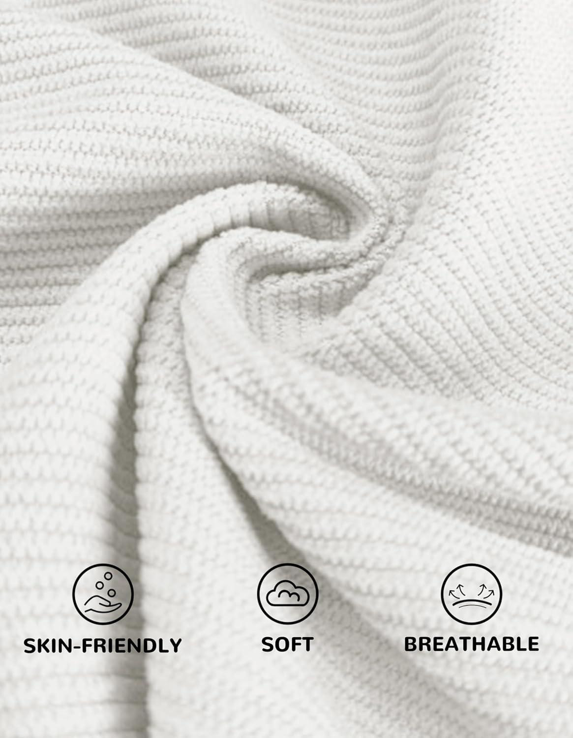 Sailwind Men's Casual 5" Shorts Corduroy Elastic Waist Drawstring Summer Beach Short - Image 6