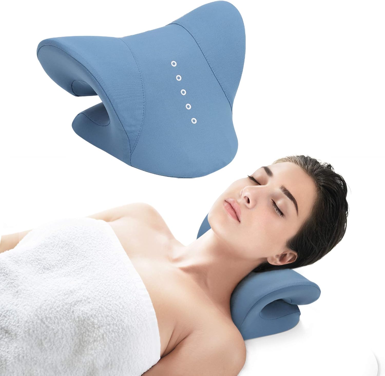 Buy Neck Stretcher with Pillowcase Neck and Shoulder Relaxer Cervical