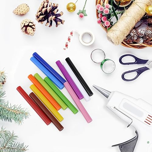 Miniatura 61 de ENPOINT Barras de pegamento caliente de color dorado metálico, tamaño completo, 36 unidades de 4 pulgadas de largo x 0.43 pulgadas de diámetro