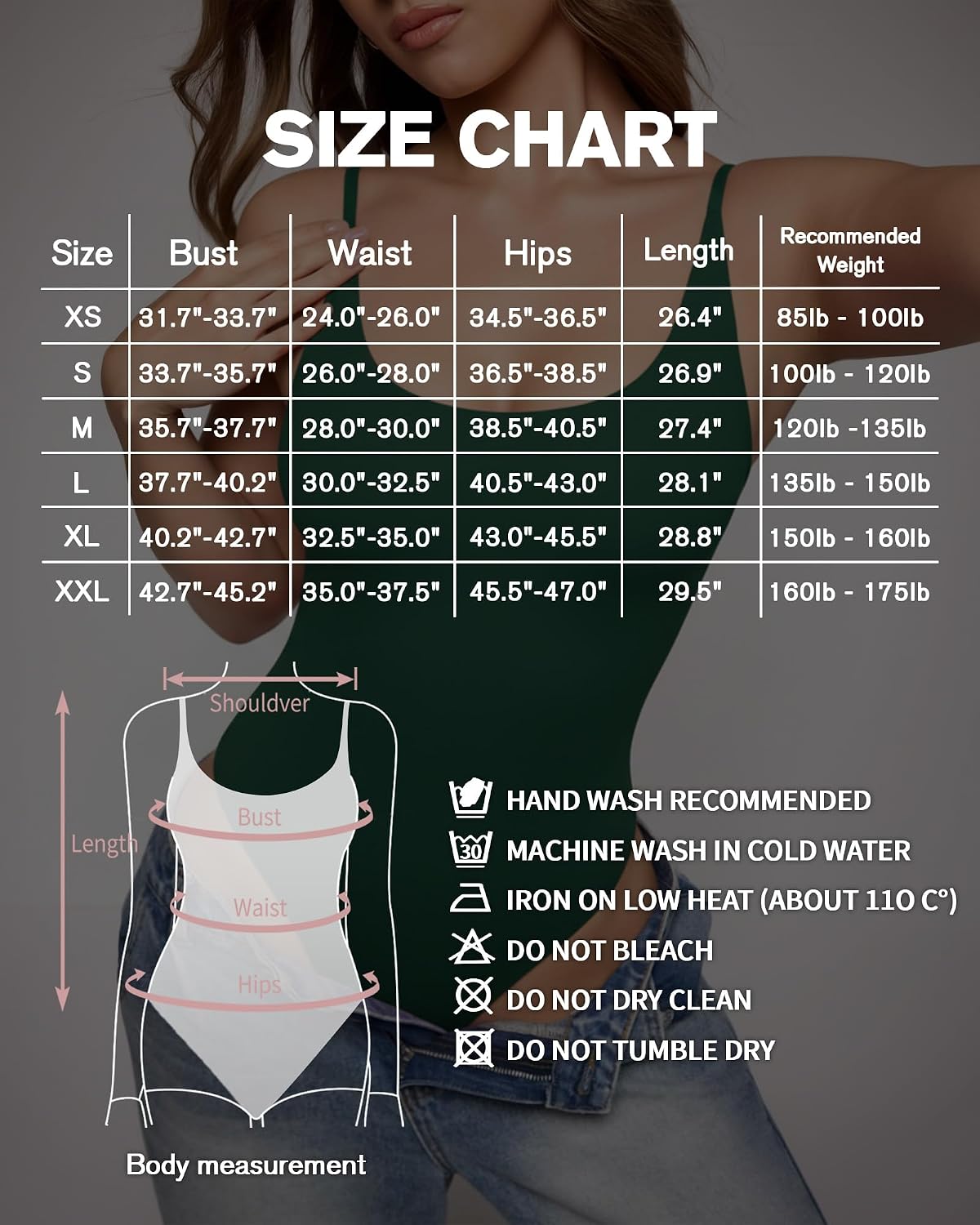 MANGOPOP Women's Cami Thong Double Lined Bodysuit Scoop Neck Backless Body Suit Sexy Adjustable Spaghetti Strap Tank Top 2026