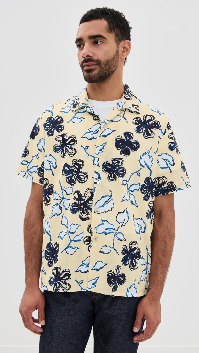 PS Paul Smith Mens Ps Paul Smith Men's Short Sleeve Casual Fit Shirt - Image 2