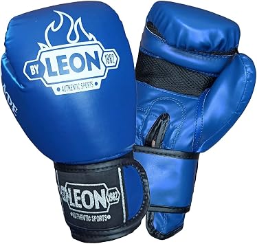 Leon Blade Training Boxing, Kick Boxing And Muay Thai Gloves Blue