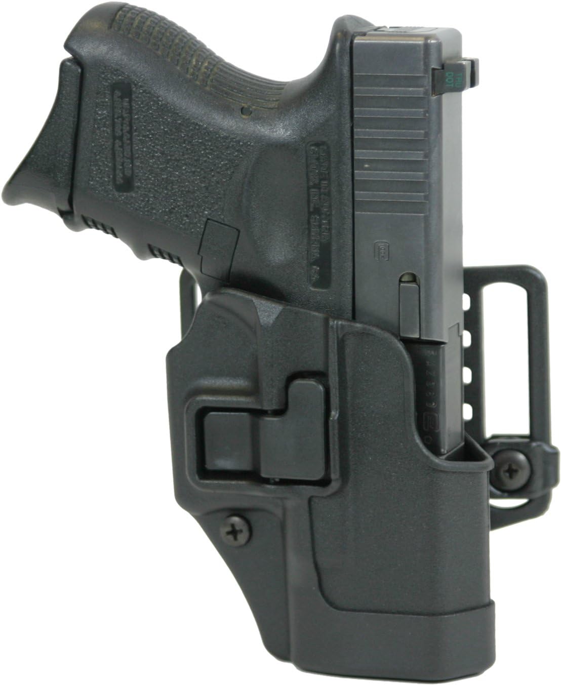 Blackhawk Serpa CQC Concealment Right Hand Belt & Paddle Combination Holster for Glock 26/27/33 - 410501BK-R