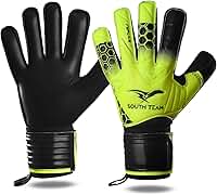 Luva Goleiro Profissional Com Talas Proteção Resistente Grip