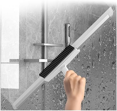 Air Broom as Seen on Tv, Multifunction with 49 Long Handle Magic Broom Sweeper, Squeegee Broom for Floor Pet Hair Cleans Glass,Fine Dust,Hair,Liquids