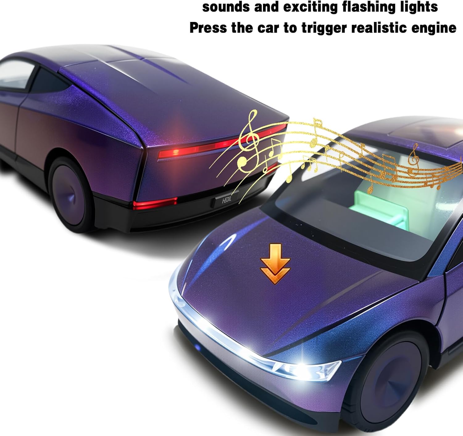 JCC 1/24 Diecast Taxi Alloy Model Car,Pull Back Toy,with Light and Sound, 4 Opening Parts (Doors/Hood/Trunk), for Kids Age 6 Year and UP（Blue）
