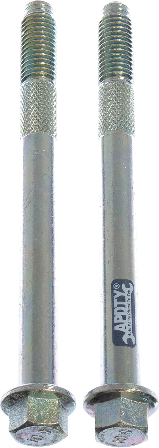 APDTY 162438 Starter Bolt Set M10-1.50 Pack of 2, Compatible with Select Buick, Cadillac, Chevrolet, GMC, Hummer, Isuzu, Oldsmobile, Pontiac, Saab, Saturn (Replaces 11569938, 11610633, 11610787)