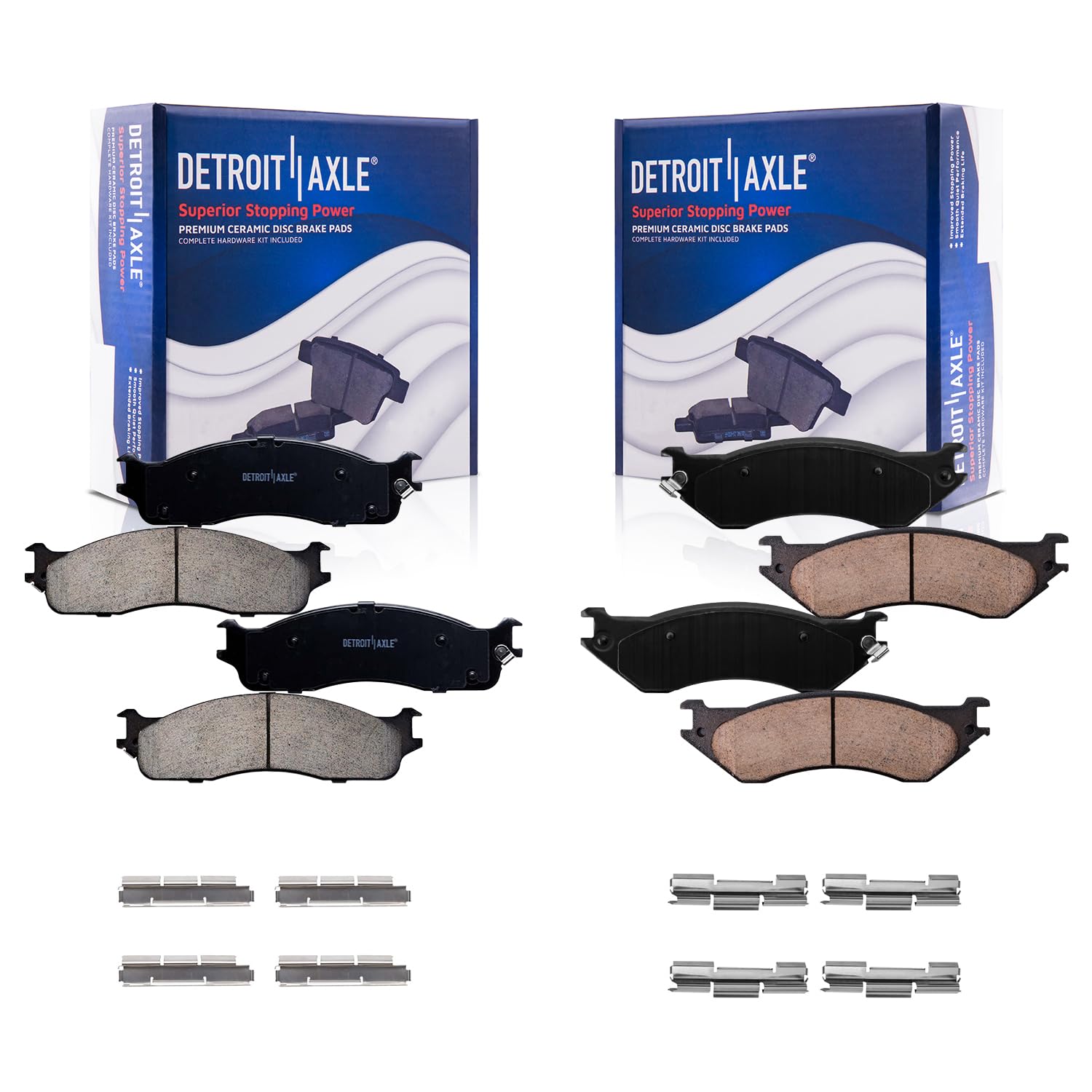 Detroit Axle Ceramic Brake Pads