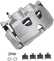 Vista 4 de Detroit Axle - Kit de freno delantero para Ford F-150 2010-2011, Ford Expedition Lincoln Navigator 2010-2021, repuesto de pastillas de freno