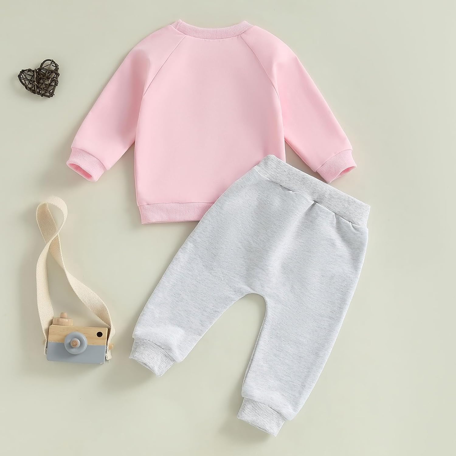 Infant Baby Girls First Birthday Outfit in My One Year Old Era Sweatshirt and Jogger Pants Set Fall Clothes - Image 7