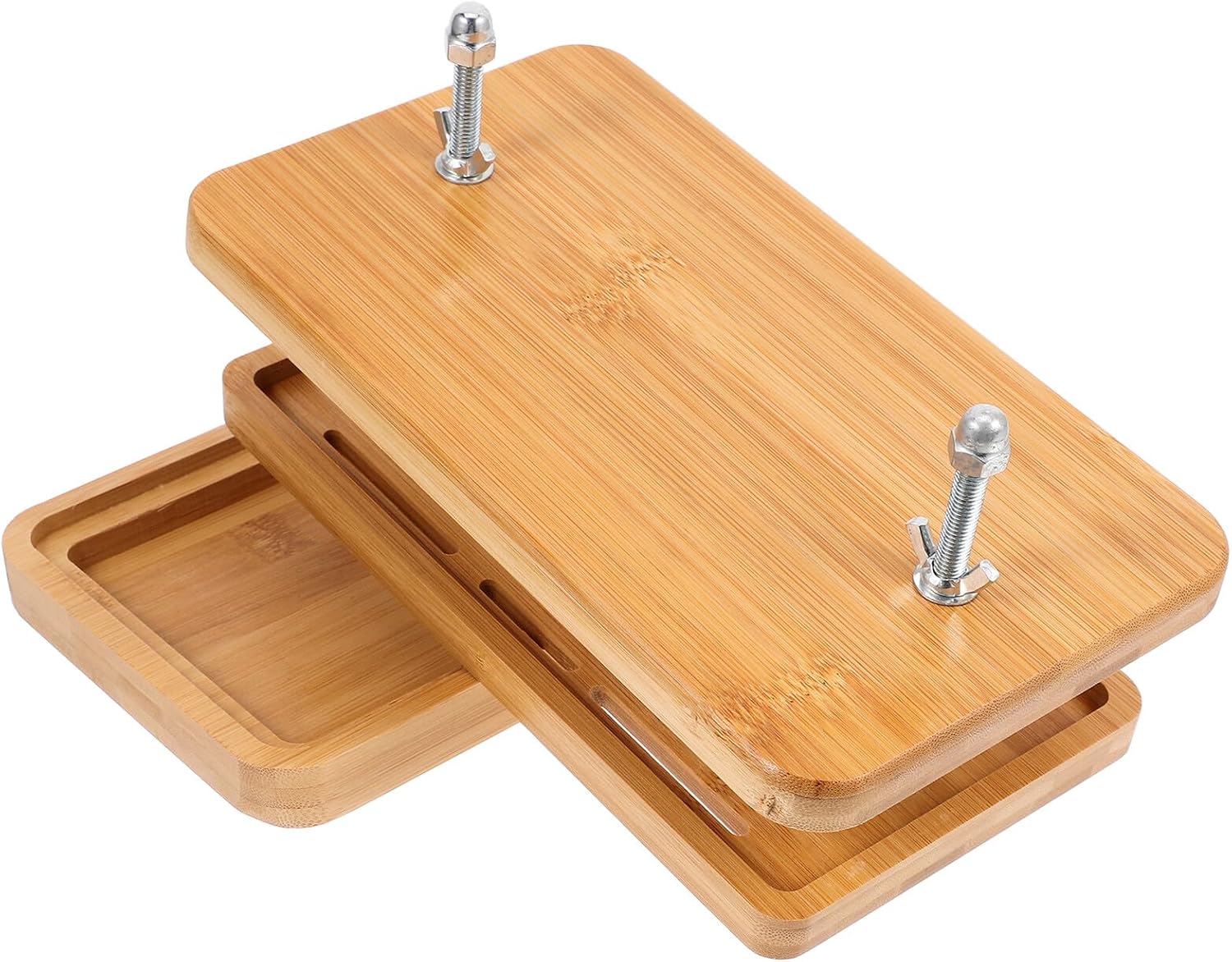 Tofu Press with 3-layer Drip Tray, 26x15cm Soybean Curd for Homemade Tofu Making, Kitchen Food Strainer for Efficient Water