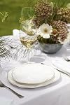 Lenox 890713 Blue Bay White 12-Piece Dinnerware Set