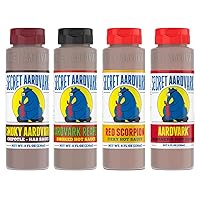 Vista 8 de Secret Aardvark Paquete variado de salsa picante – Escorpión rojo, ajo borracho y salsa picante habanero, bajo en carbohidratos, salsa picante