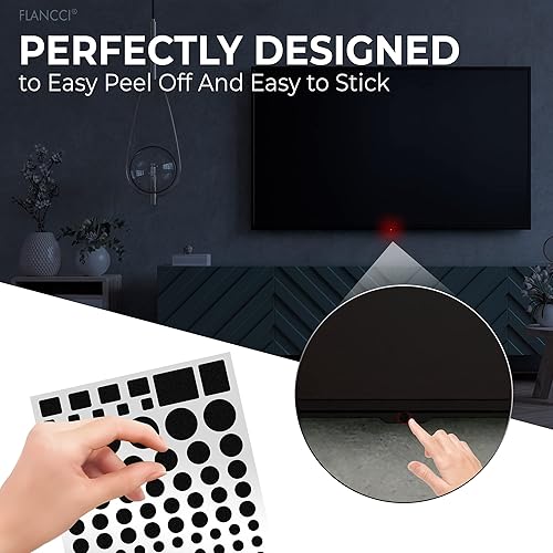 Miniatura 2 de FLANCCI Adhesivos de bloqueo de luz LED, calcomanías de atenuación de luz, (2 hojas), hojas de atenuación (2 hojas 80%)