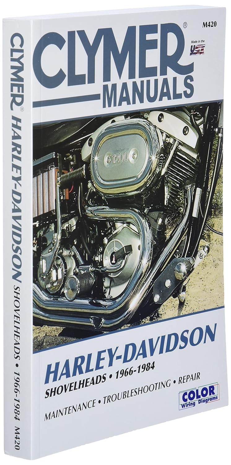 Harley-Davidson Shovelhead Motorcycle (1966-1984) Clymer Repair Manual