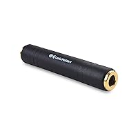 Vista 3 de Cable Matters Paquete de 2 adaptadores de extensión TRS de acoplador 1/4 (adaptador TRS hembra a hembra de 1/4 pulgadas)