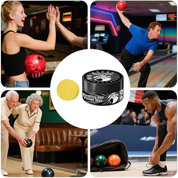 Limpiadora para Bolera | 100 gramos de restauración de arañazos,Pasta Reparadora de Brillo para Bolas de Bowling | para Adultos, Mujeres, Profesionales, Principiantes, Jugadores, Club, Post-Partido - 5