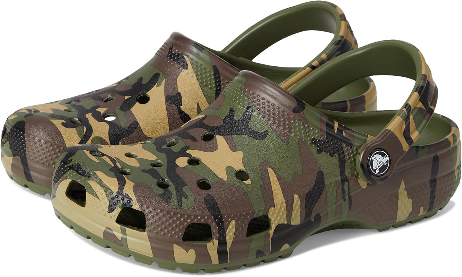 Crocs Kids' Classic Camo Clogs