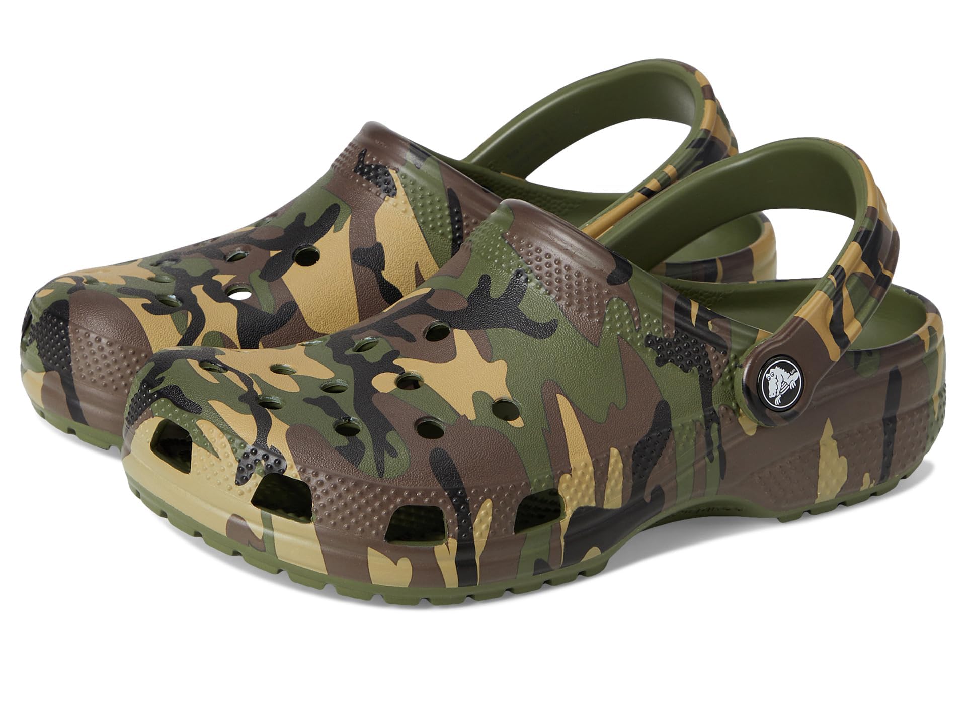 Crocs Kids' Classic Camo Clogs