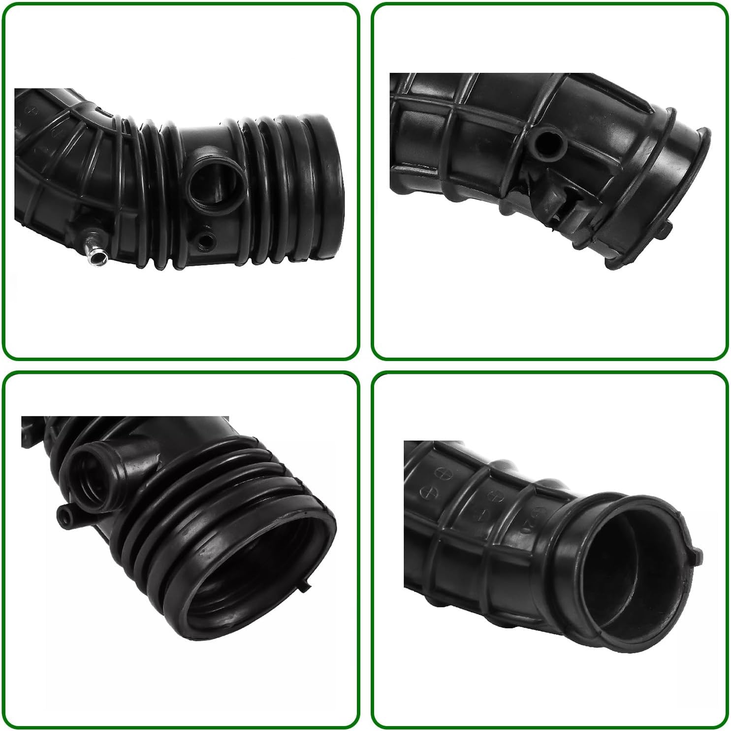 Air Intake Hose Compatible with Honda Accord 2003 2004 2005 2006, 2007 2.4L 17228-RAA-A10 17228 RAA A10 17228 RAA A00 17228RAAA00 696-739