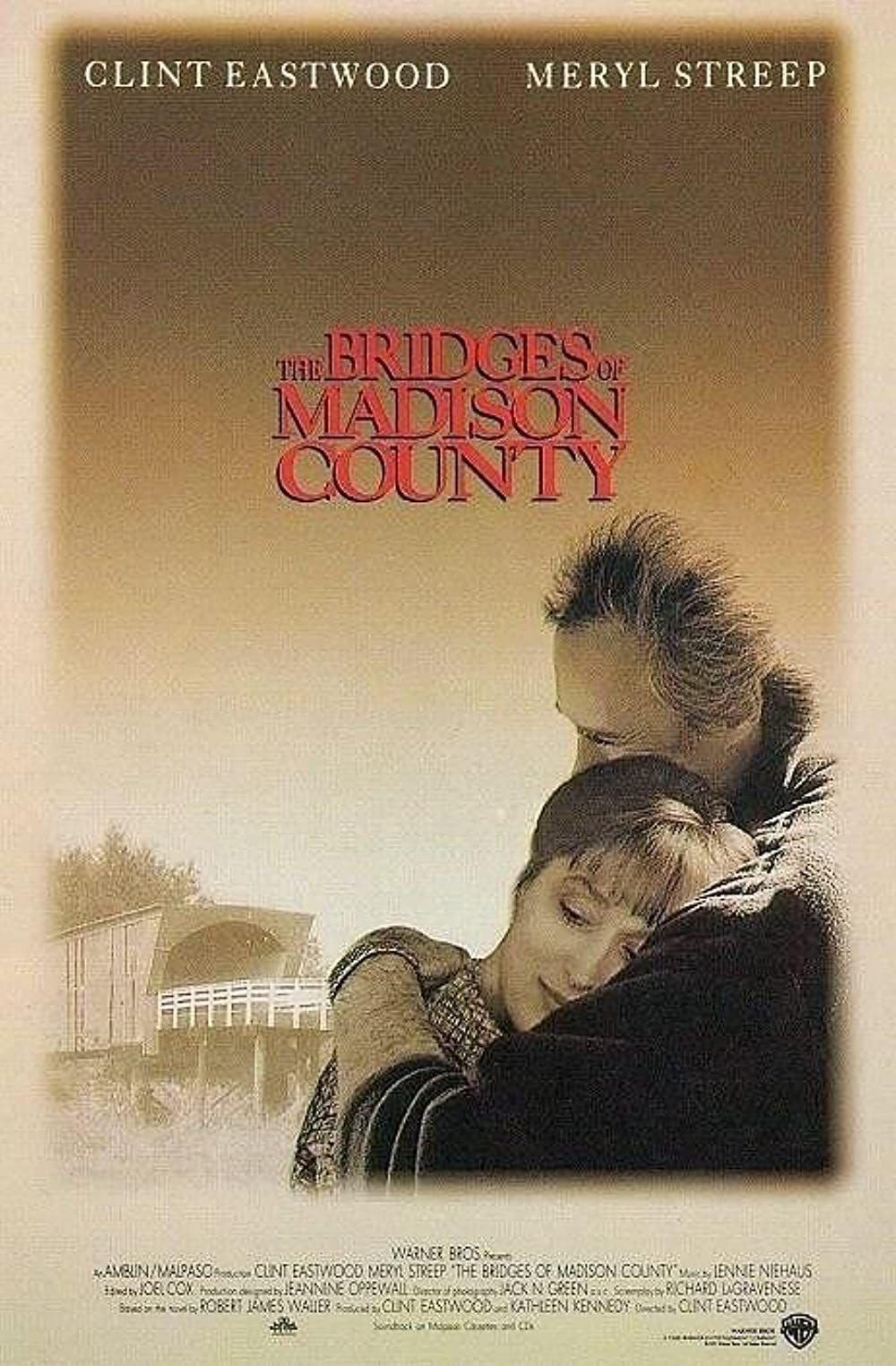 マディソン郡の橋 USオリジナル映画ポスター マディソン郡の橋