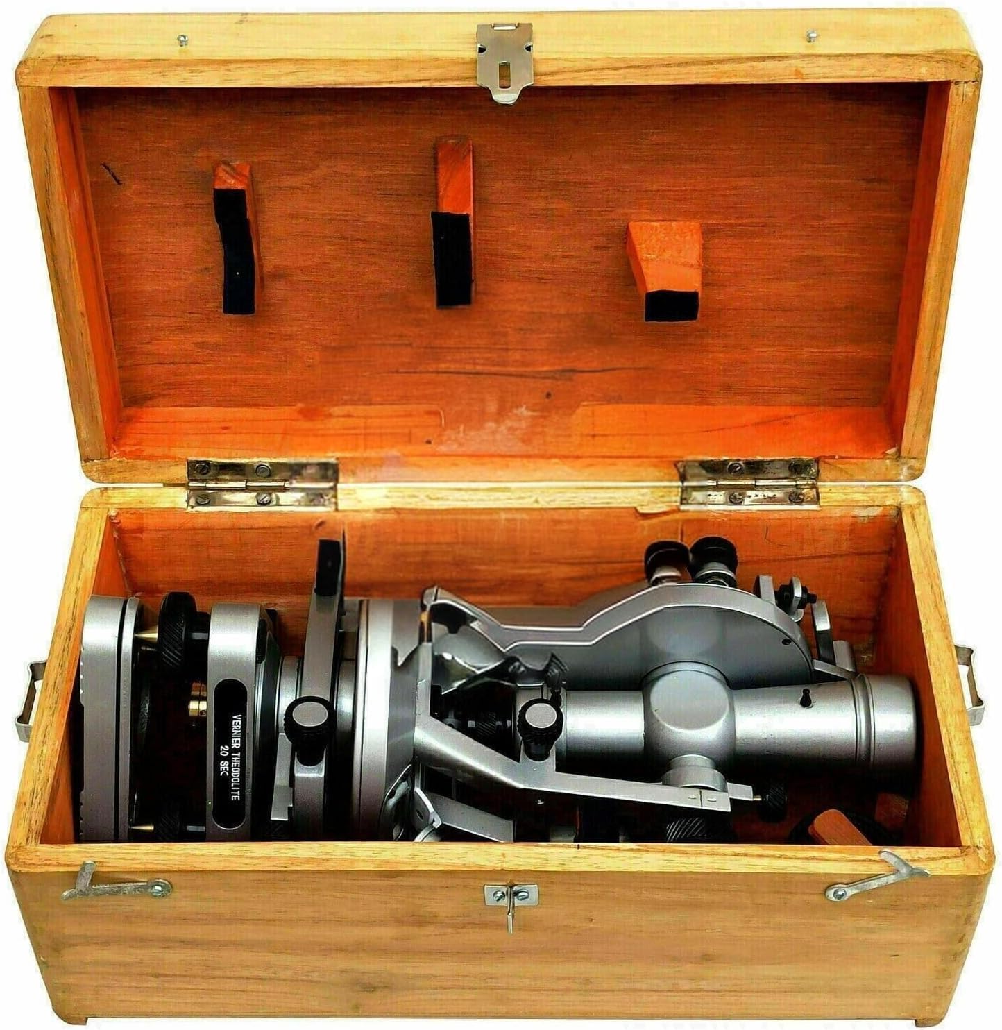 Professional Optical Theodolite Transit Level, Metal Glass Construction, 10x6 Inch, Digital Electronic Survey Measurement Instrument (Theodolite - 4)