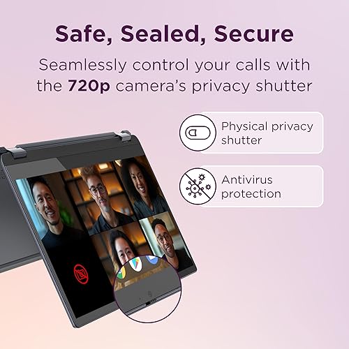 Miniatura 5 de Lenovo IdeaPad Flex 3i Chromebook portátil, gráficos Intel® UHD, pantalla FHD de 15.6", Intel Pentium N6000, 8 GB de RAM, 128 GB SSD, 1920 x 1080