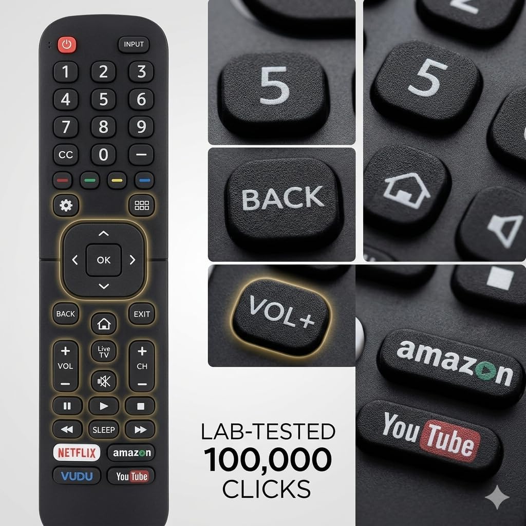 Elite | Universal Remote Control Compatible with All Hisense S... - view 7